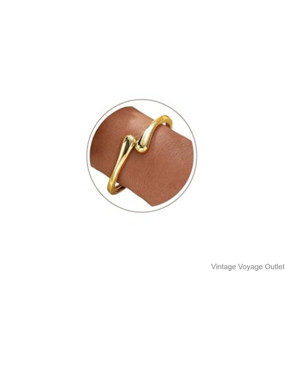 Gold Plated Bangle Bracelet Chunky Cuff for Women Trendy Jewelry Gift